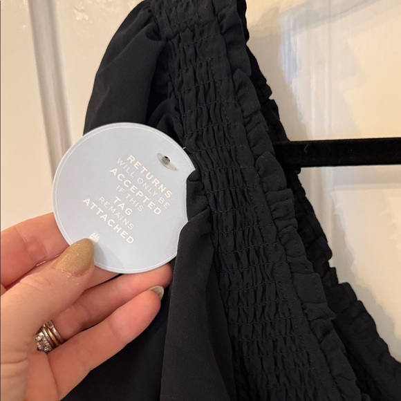 Hill House Elegant Louis Black Nap Textured Dress - Picture 5 of 6